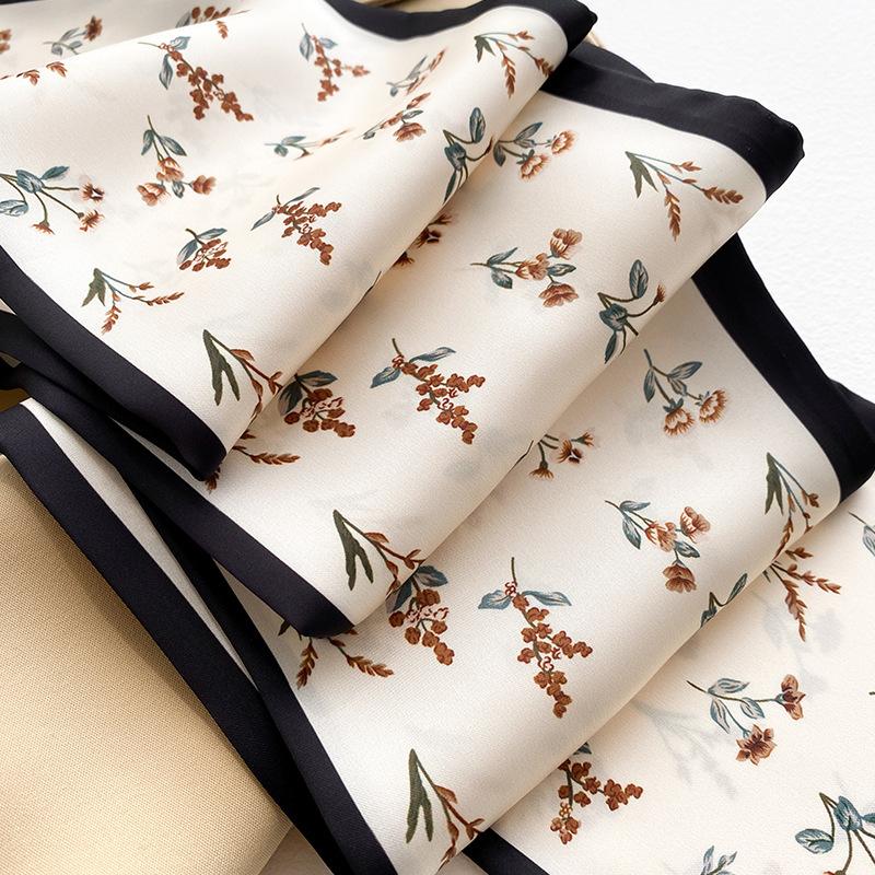 Узкий шейный платок, длинные волосы, ленты, шарфы, женские модные повязки на голову, шейные шарфы 13x110 см