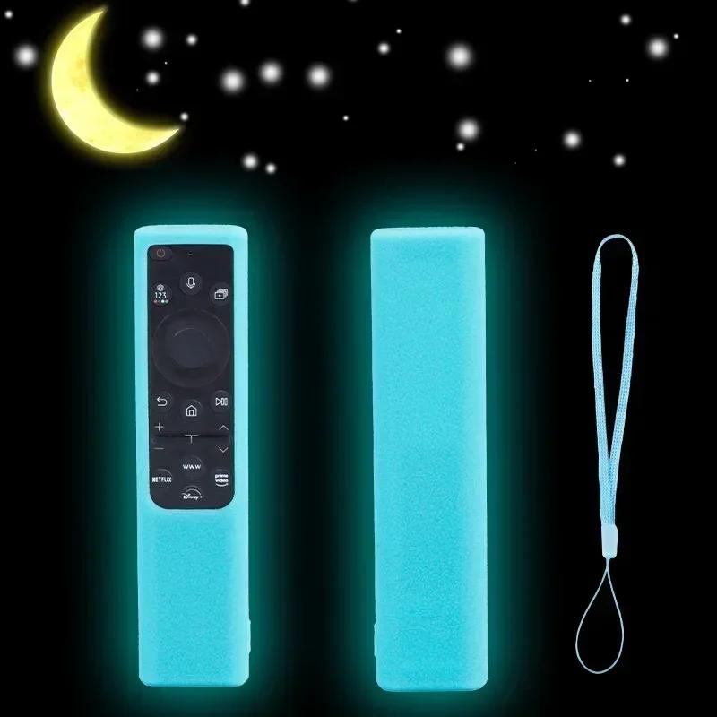 Силиконовый чехол-антискользящая накладка для пульта Smart TV, совместимый с солнечным пультом Samsung Tm2280ecobn59 2026 года