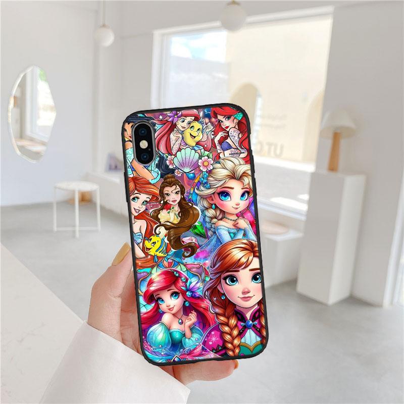 CJ42 Мягкий чехол для телефона Disney Princess для Samsung Galaxy Note 10 20 S23 S24 S25 Ultra FE Plus Edge Lite A02S A35 A07 A17