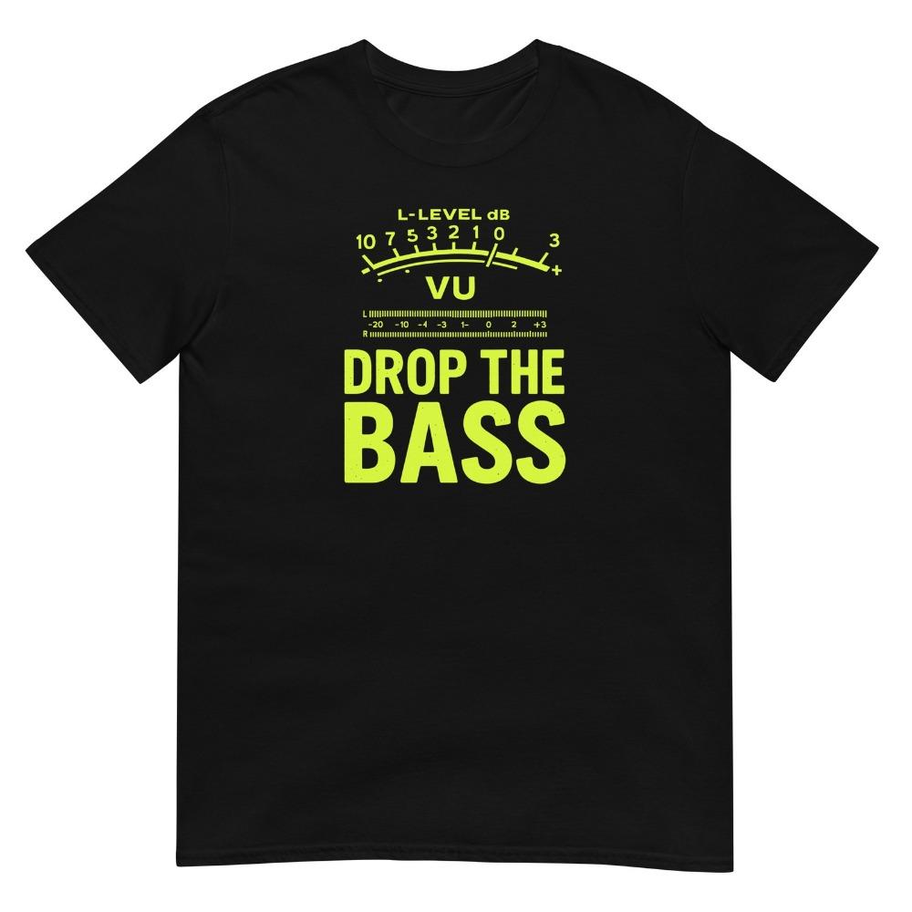 Retro Vu Meter Vintage Hifi Audio Stereo Music Sound Tshirt
