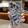 Черный Доллар Время Деньги Чехол для Телефона Для Xiaomi 15T 14T 13 Pro 15 F8 Ultra Poco X7 F7 Pro 5G X5 X6 F5 M7 Ударопрочный Прозрачный Чехол