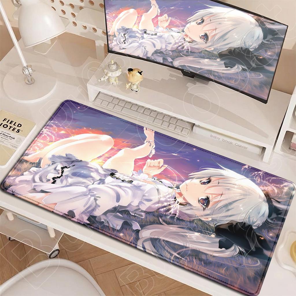 XXL HD Печать Клавиатура Ноутбука Настольные Коврики Горячий Аниме Yosuga No Sora Коврик для Мыши Большие Аксессуары для ПК Милая Девушка Sora Kasugano Ковер