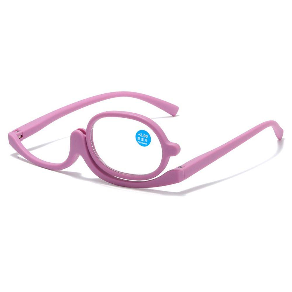 Очки вращающиеся очки для чтения макияжа +1.0~+4.0 диоптрии косметические очки для женщин
