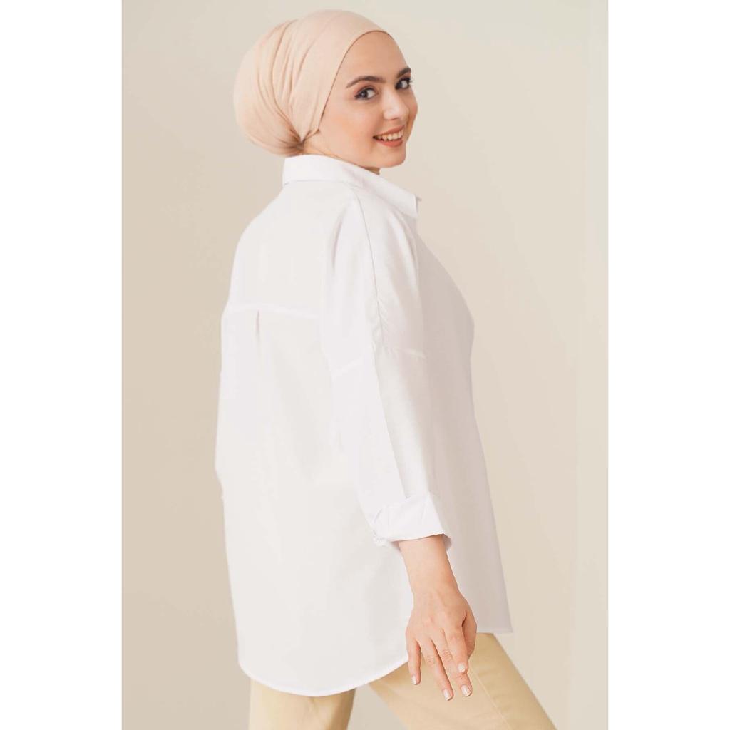 Oversize Basic Shirt Green