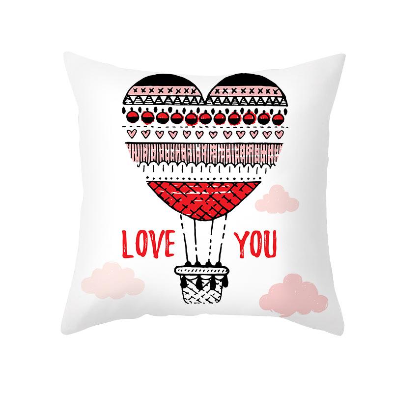 New Valentine's Day Themed Pillow Covers Home Pillow Cushion Covers