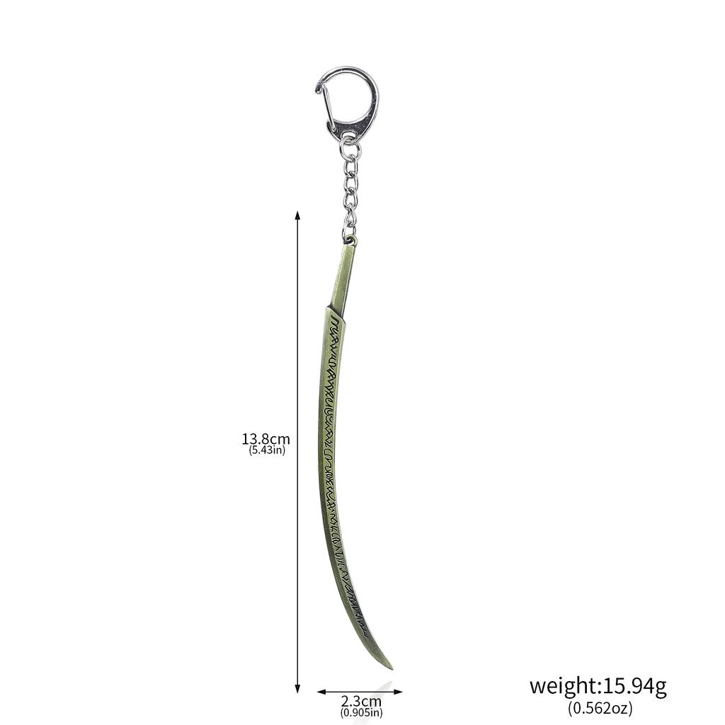 Игра Darkmoon Claymore Протезный Меч Брелок Подвеска Elden Кинжал Смерти Кольцо Игра для Женщин Мужчин Брелок Подарок Аксессуары