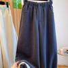 Женские брюки Утепленные Эластичные Однотонные Универсальные Повседневные Эластичные С Высокой Посадкой Длинные Брюки
