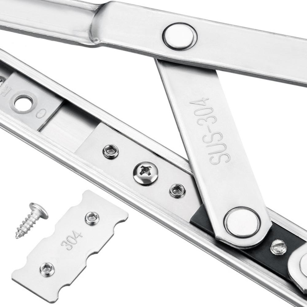 4PCS Stainless Steel Wind Support Limit Plate Non Punching Window Opening Accessories  Window