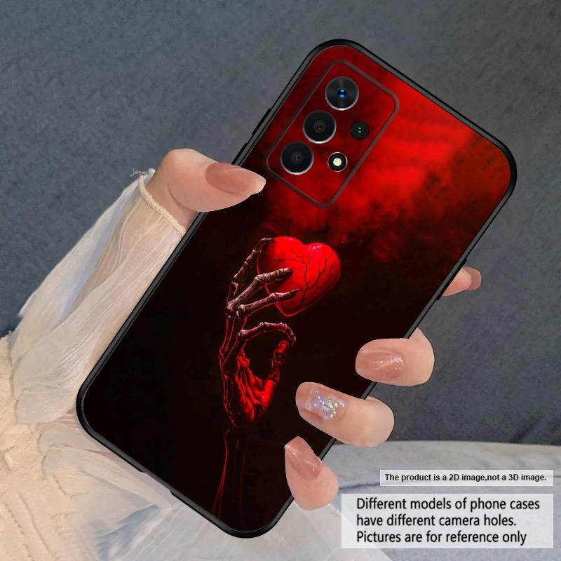 Фиолетовый Серебряный Череп Для Samsung A03 Core A04 05 06 12 14 15 16 22 23 Galaxy 25 26 4G 34 35 52 53 56 71 73 90 5G мягкий чехол для телефона