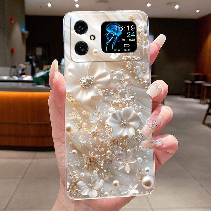 Phone Case For Cubot A20 Butterfly Bow Protective Thin Casing CubotA20 Fundas Coque Transparent Soft Silicone TPU Cover Capa