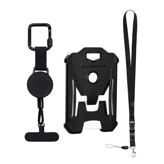 Брелок-застежка для мобильного телефона с шнуром 60 см, держатель для ID-карты, выдвижной зажим, антикражный ремень безопасности, крепление для путешествий, походов