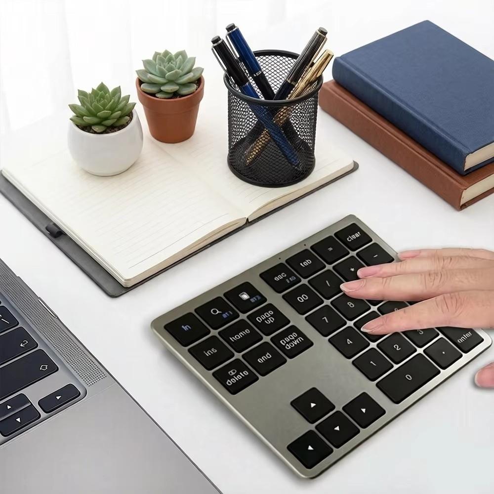Bluetooth Dual Mode Wireless Numeric Keypad Numeric Keypad for for Windows Android iOS For Laptop