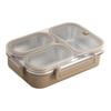 Stainless Steel Lunch Box Divided Food Storage Box Portable Food Container  School/Office