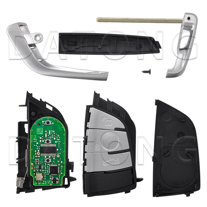 Datong World Car Remote Control Key For BMW F X5 X6 2014-2019 Original PCB ID49 PCF7953 NBGIDGNG1 315MHz 434MHz Promixity Card