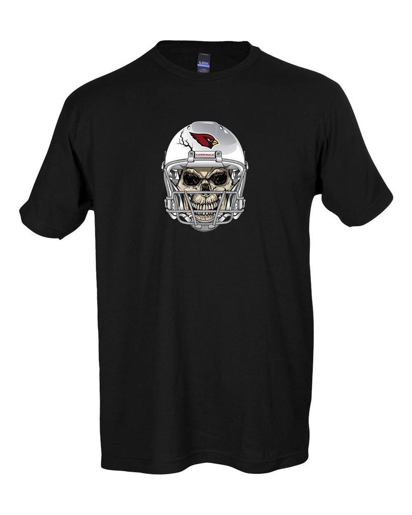 Футболка Arizona Cardinals Череп Шлем 6 Размеров!! S-5XL