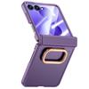 Full-cover integrated stand case suitable for Samsung ZFlip 20% off foldable phone, matte skin-feel zflip7 protective case