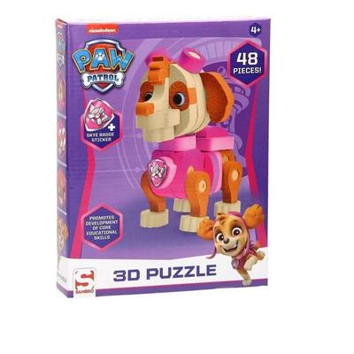 SAMBRO Пазл из пены Paw Patrol 3D Стелла 48 деталей ЩЕНЯЧИЙ ПАТРУЛЬ