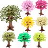 Buildings Blocks Tree Flower Sets City Plant Garden Bonsai Forest Natural City Street View Park Jungle MOC Model Toys For Kids