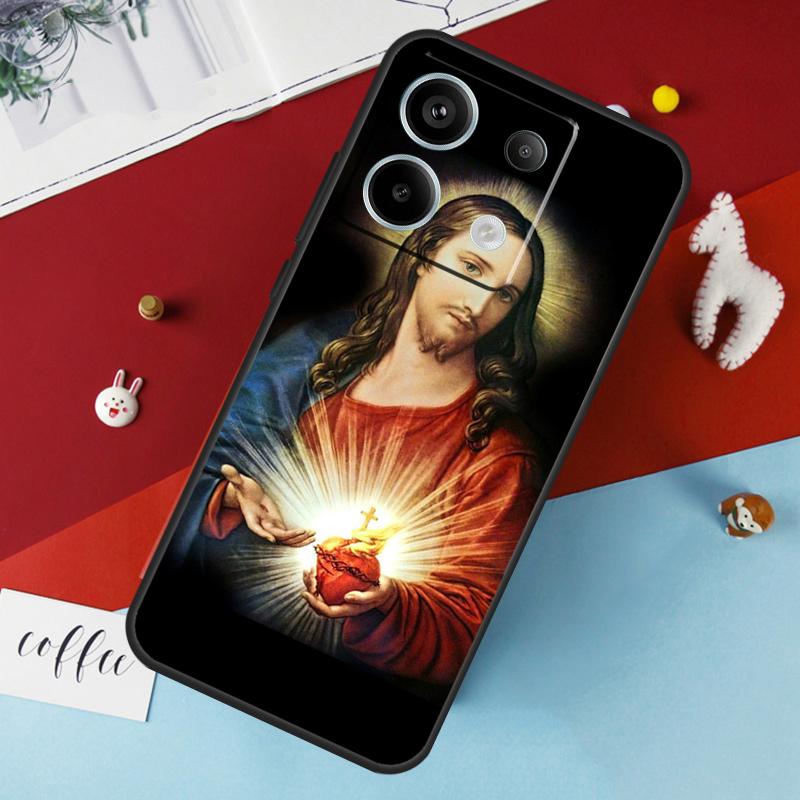 Вера христианский религиозный Иисус чехол для Xiaomi Redmi Note 13 12 11 8 9 10 Pro Note 12S 11S 10S Redmi 12 10C 12C 13C крышка