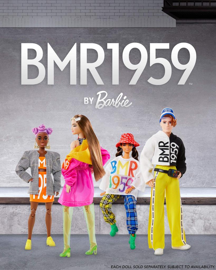 Barbie Signature BMR 1959 DOLL 7 эксклюзивная коробка эксклюзивная кукла GNC46 [включает и подставку]