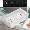 Wall-mounted Socket Waterproof Box Self-Adhesive Protection Socket Electric Plug Cover  Wall