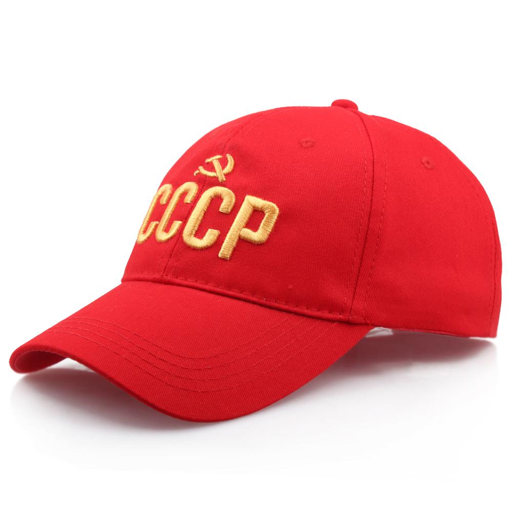 CCCP СССР Русская кепка Советская мемориальная бейсболка Уличная шляпа