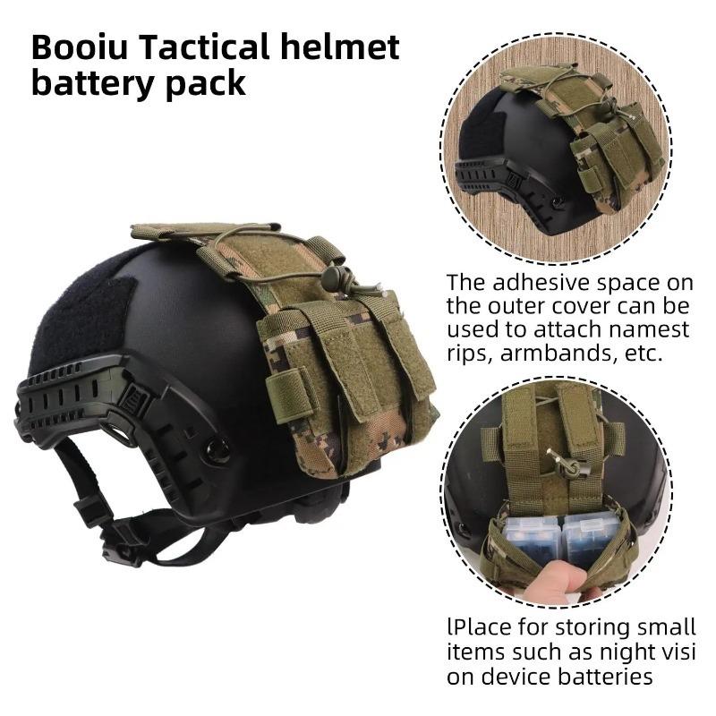 Tactical Helmet MK1 Counterweight Pouch Helmet NVG Battery Pack Balance Weight Bag Helmets Accessories Battery Pouch