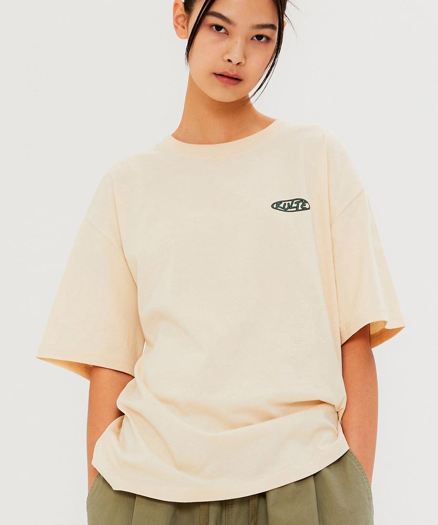 KULTE Orbit Logo T-Shirt Ivory