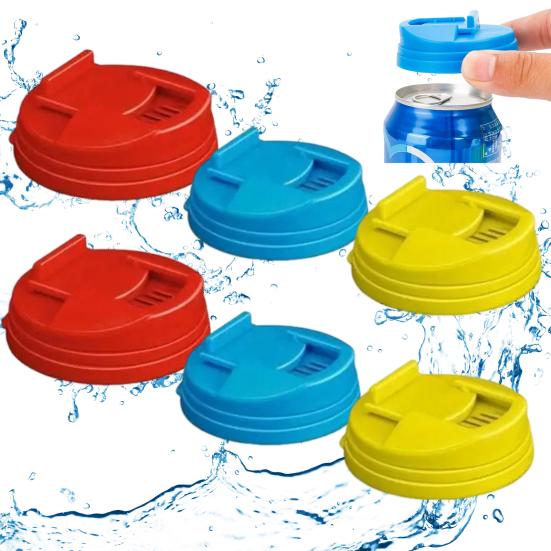 Крышки для банок Многоразовые пластиковые крышки для стандартных банок 2,4 дюйма Защита от проливания