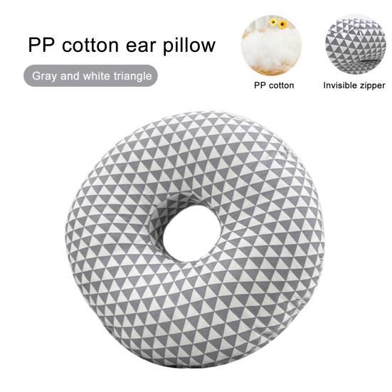 Подушка для пирсинга, для сна на боку, для облегчения боли в ухе, для снижения давления, мягкая, удобная, одноместная
