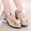 Kids Wedding Dress Shoes Children Princess Shoes Leather Shoes for Girls Casual Shoes
