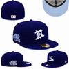 Detroit Tigers Size Cap, Closed Hat, Baseball Cap, Sun Visor, Embroidered Hat, Multi-Color.
