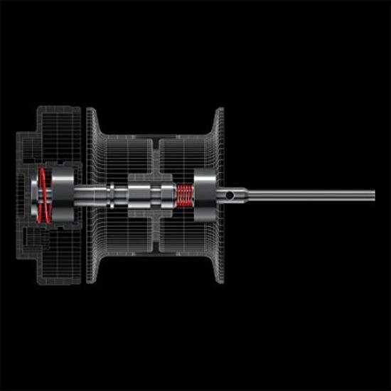 SHIMANO Bait Reel Double Shaft Reel Bass Calcutta Conquest 2021 100 RIGHT Bass Fishing