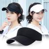Sport Sun Hat Outdoor Breathable Sun Protection Tennis Empty Top Running Hat Anti UV Golf Adjustable Sunscreen Beach Visor