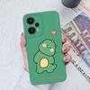 Case For Redmi Note 12 Turbo Poco F5 5G Lovely Dinosaur Silicone Pattern Phone Cover For Note12 Turbo PocoF5 Hot Grateful Funda