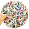 50Pcs/Set Colorful Birds Series 03 Waterproof Stickers DIY Fashion Doodle Decals Stickers