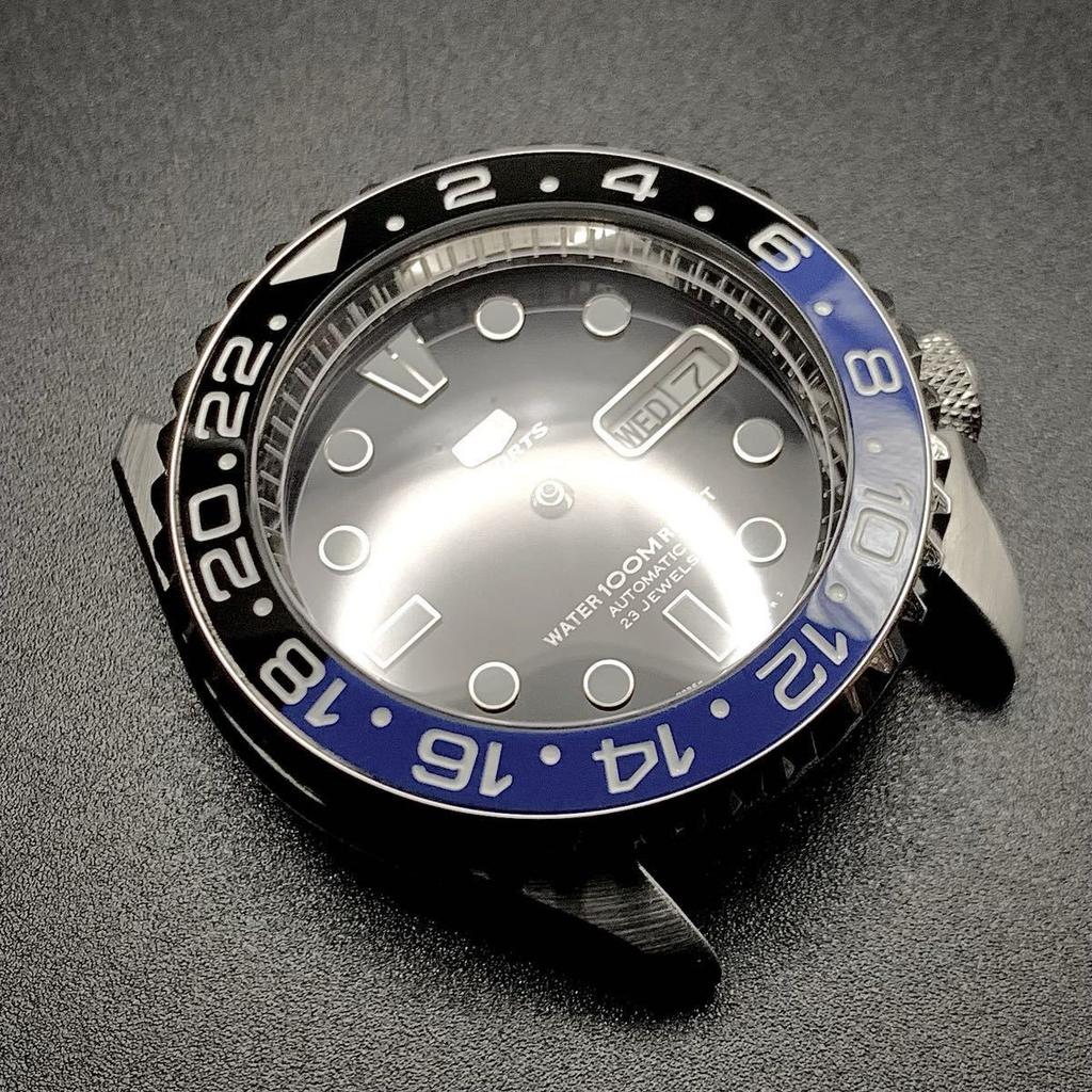Керамический наклонный внутренний безель SEIKO для SKX007 SBSA Послепродажная деталь для MOD кастомный Batman GMT 7S26-0020 SRPD и т.д.. - Мастер