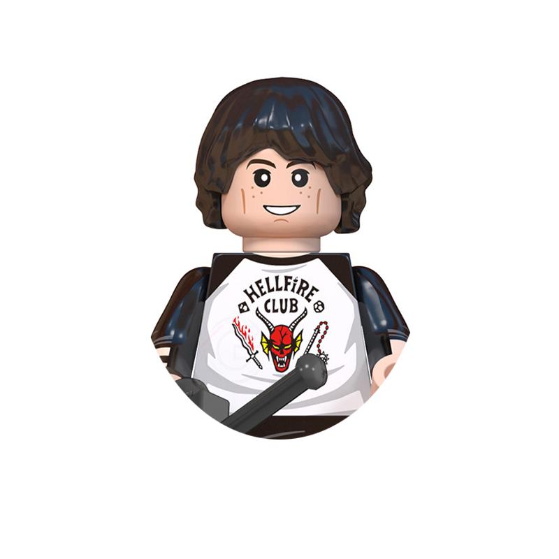 Мультяшный Векна Дастин Майк Хоппер Байерс Уилл Одиннадцатая Демогоргон Модель Строительные Блоки Кирпичики Конструктор Игрушки Фигурки Для Детей