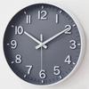 Nordic Silent Wall Clock Gray