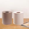 Beige/Dark Brown Simulation Rattan Tissue Storage Box Decorative Roll Paper Rack Container  Kitchen