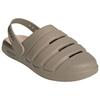 Adidas Znsory Clog Fashion Comfortable Anti-Slip Closed-Toe Slippers Unisex Footwear Brown JI2279