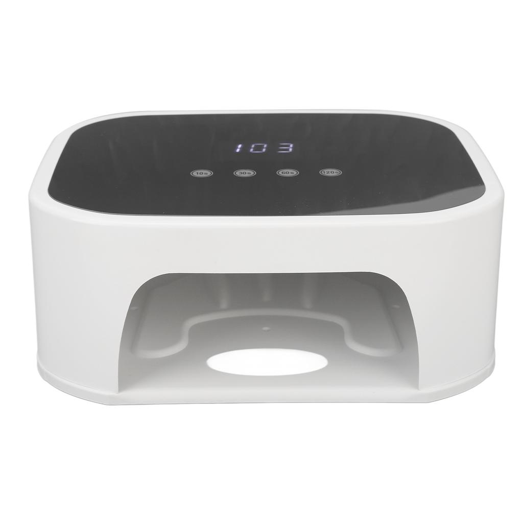 Nail Lamp 168W Large Screen Digital Display 42pcs Light Chips Fast Drying LED Nail Dryer 100‑240V