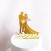 Practical Cake Topper Smooth Soft Touching Edge Durable Ornamental Cake Decor