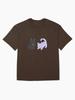 Woosan Cat Design Oversized T-Shirt