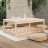 VidaXL Garden Table 121x82.5x45 Cm Solid Pine Wood 824148