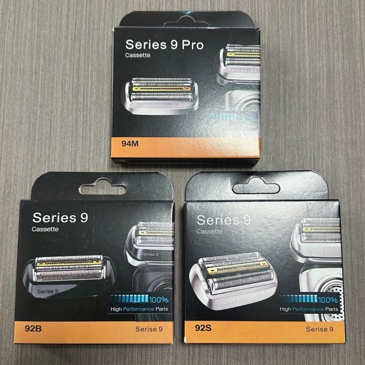 Совместимо с режущей головкой и сеткой Braun Series 9 (92S, 92B, 94M)