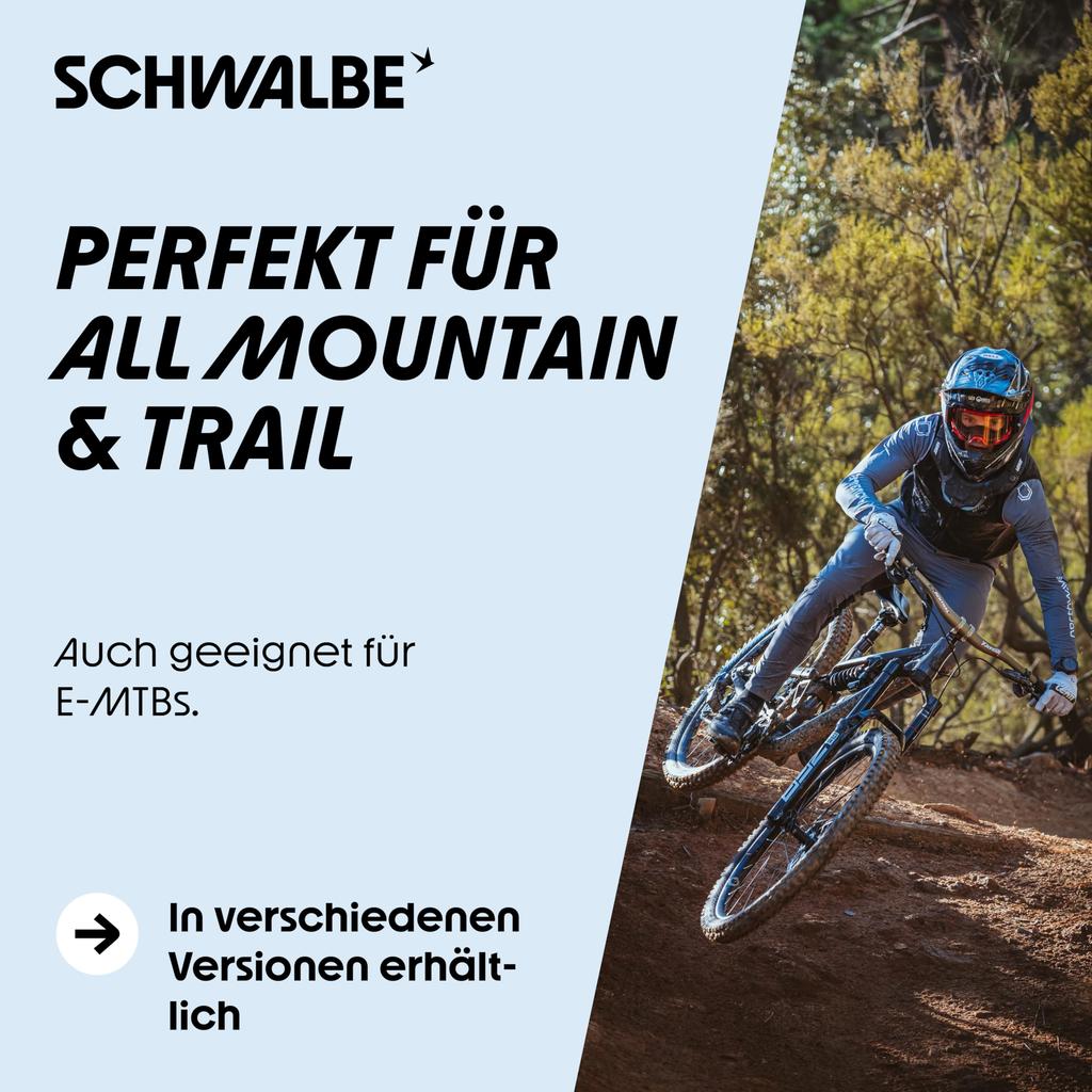 Schwalbe Tacky Chan Ultra Soft Compound Super Downhill MTB Tires for Downhill and DH 27.5x2.40