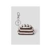Stripe Keychain Brown (19578ZWY8D)