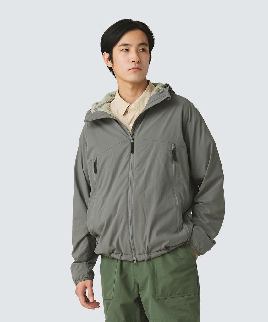Snow Peak Breathable Insulated Jacket Outerwear Jacket GREY L JK-25AU027 Men's Women's