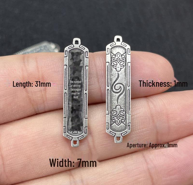 Премиальный пятисторонний талисман Бога богатства: Аксессуары для самостоятельного изготовления браслетов и ожерелий